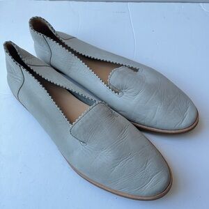 UGG Australia Vista gray Nubuck Slip-Ons Flats size 10